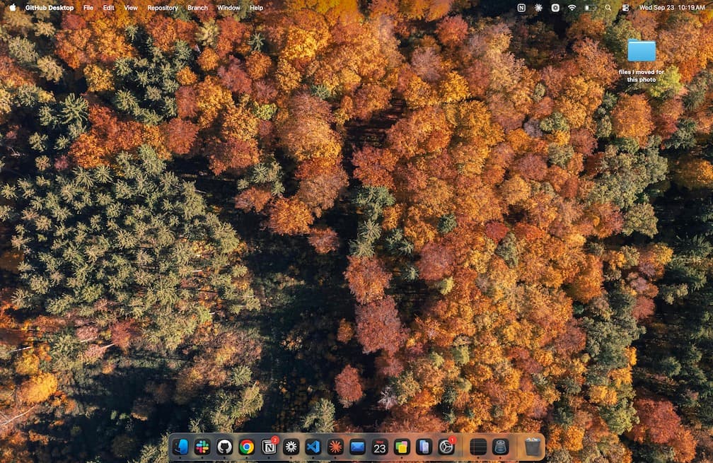 Allie's desktop